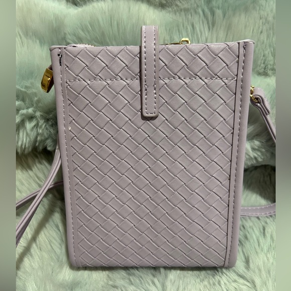 Filly Flair Woven Vegan Leather Parker Crossbody•Lavender•Spring NWOT Easter - Picture 3 of 8